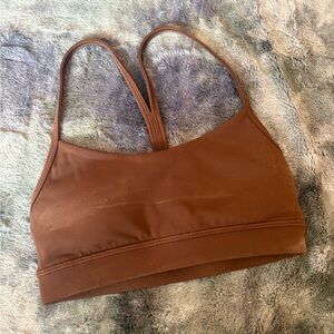 Women's Brown Sports Bra